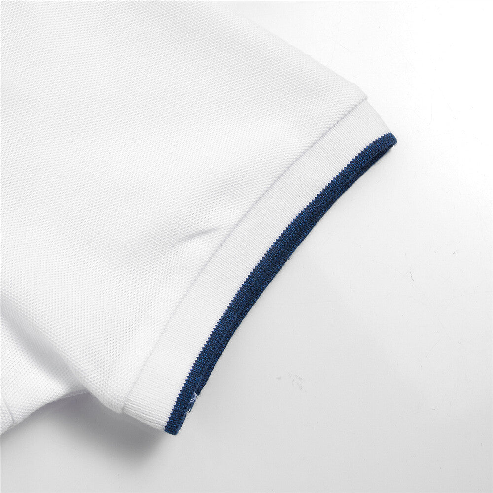 Men Solid Cvc Polo
