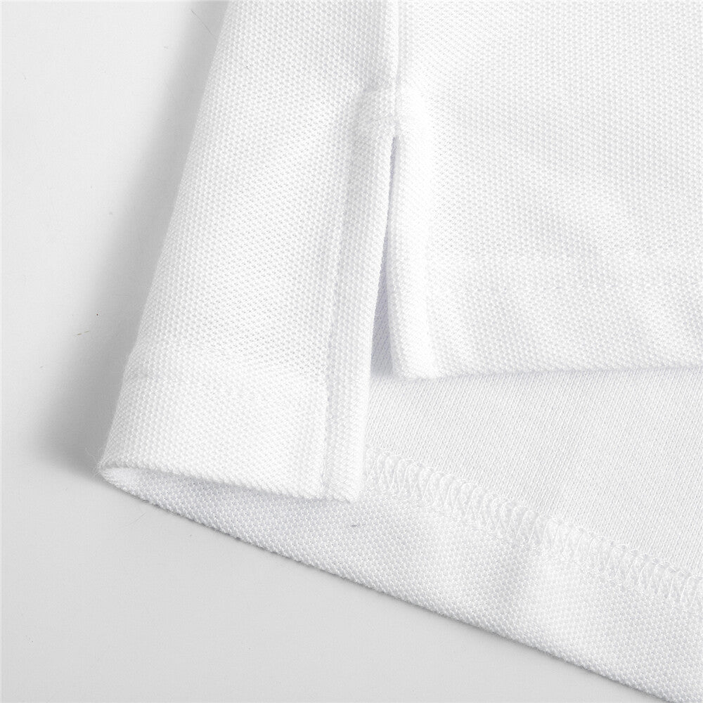 Men Solid Cvc Polo