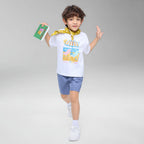 Kids' Beach Scene Relaxed Graphic Tee