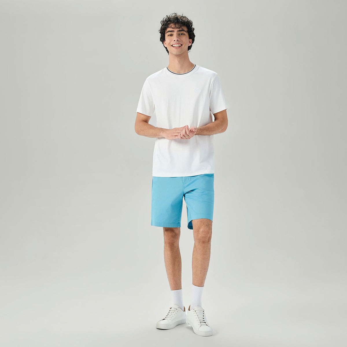 Men's Liquid Touch Relaxed Embroidered Tee