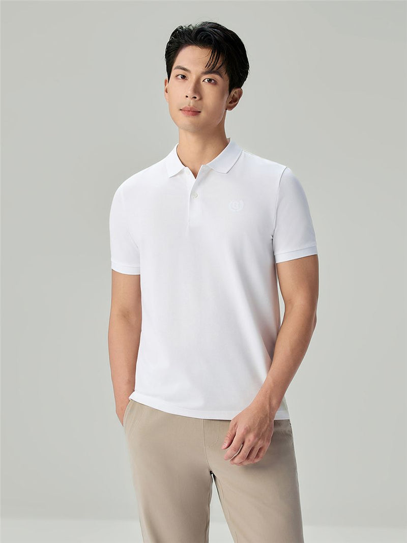 Men Slim Stretch Silk Touch Polo Shirt