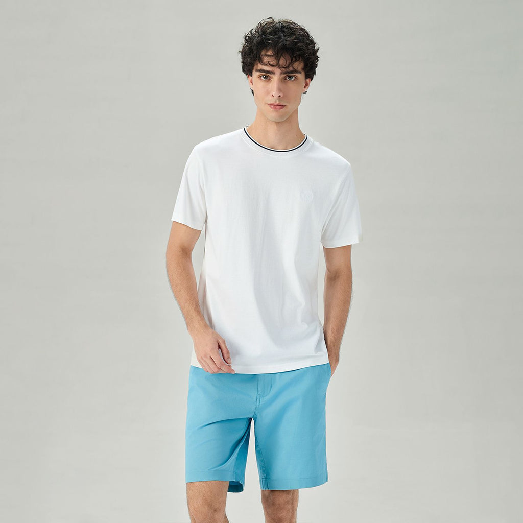 Men's Liquid Touch Relaxed Embroidered Tee