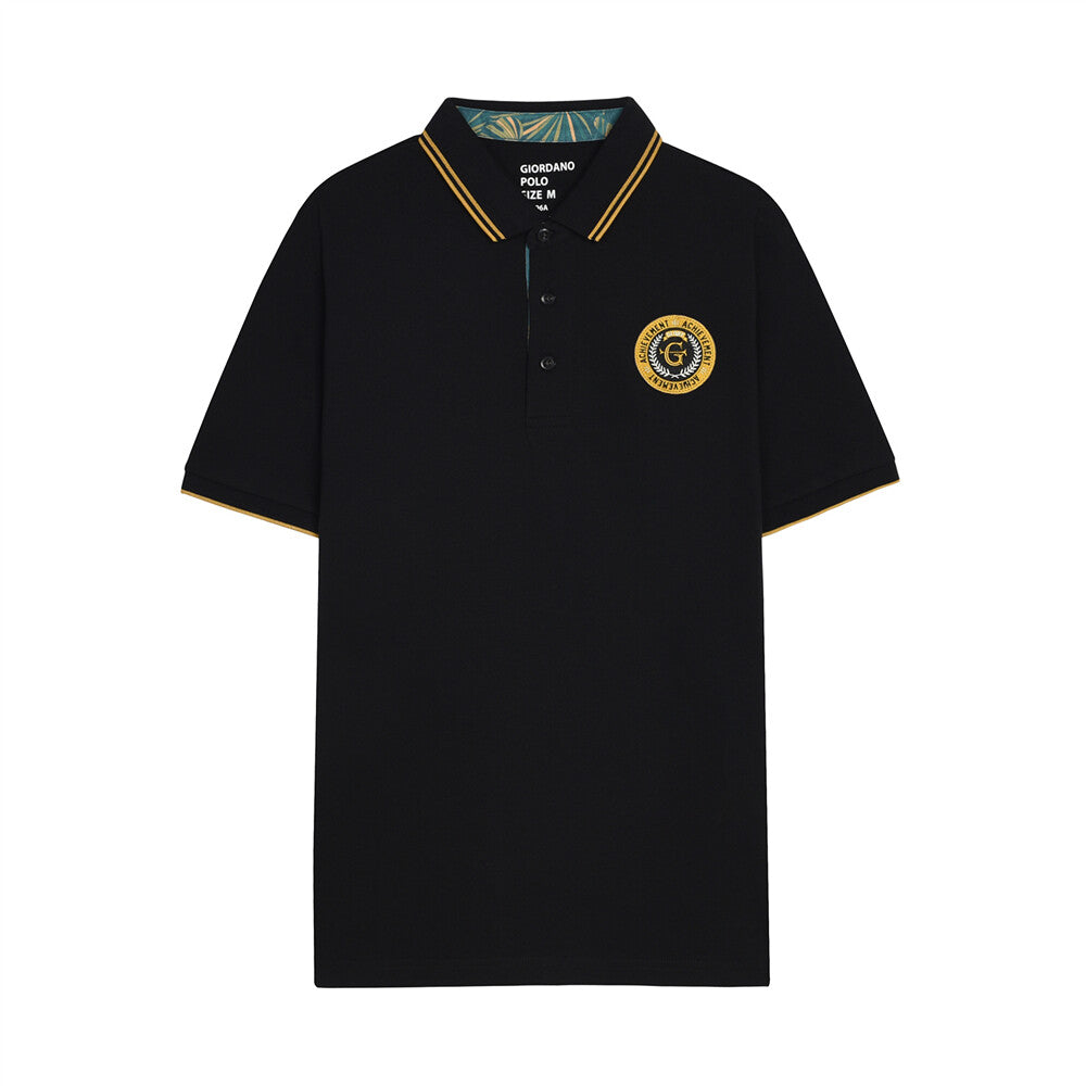 Men's Bold Embroidery Polo