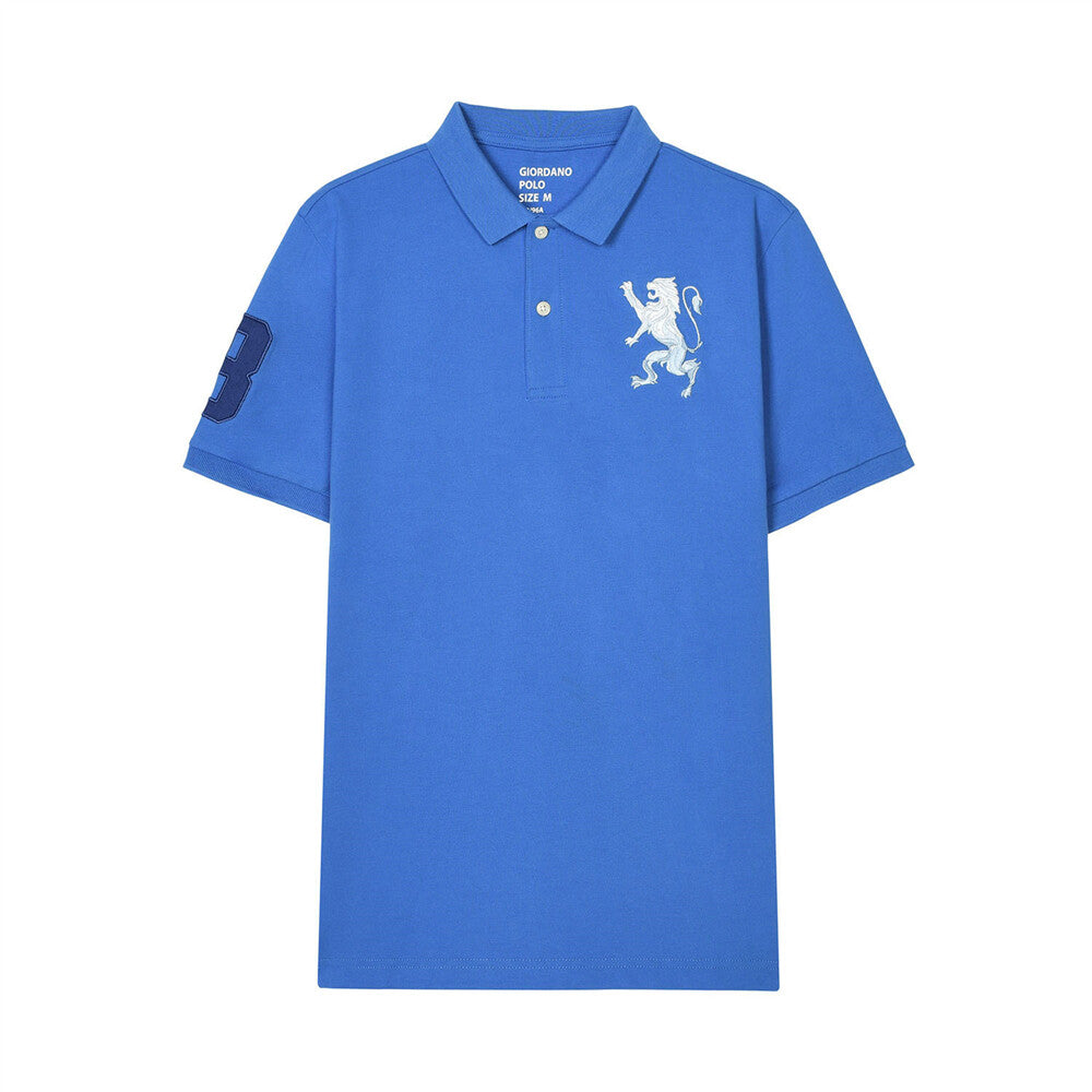 Men's 3D Lion Polo