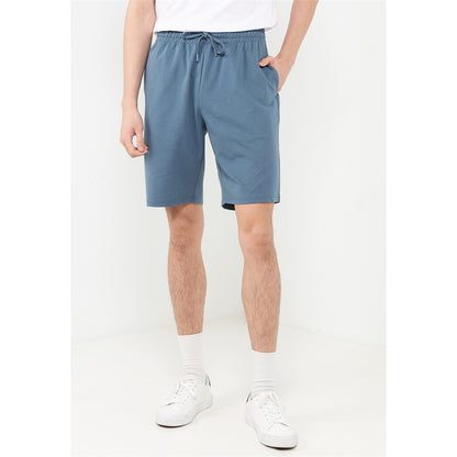 Giordano Men's Shorts: Comfortable & Stylish Cotton Blend-Blue