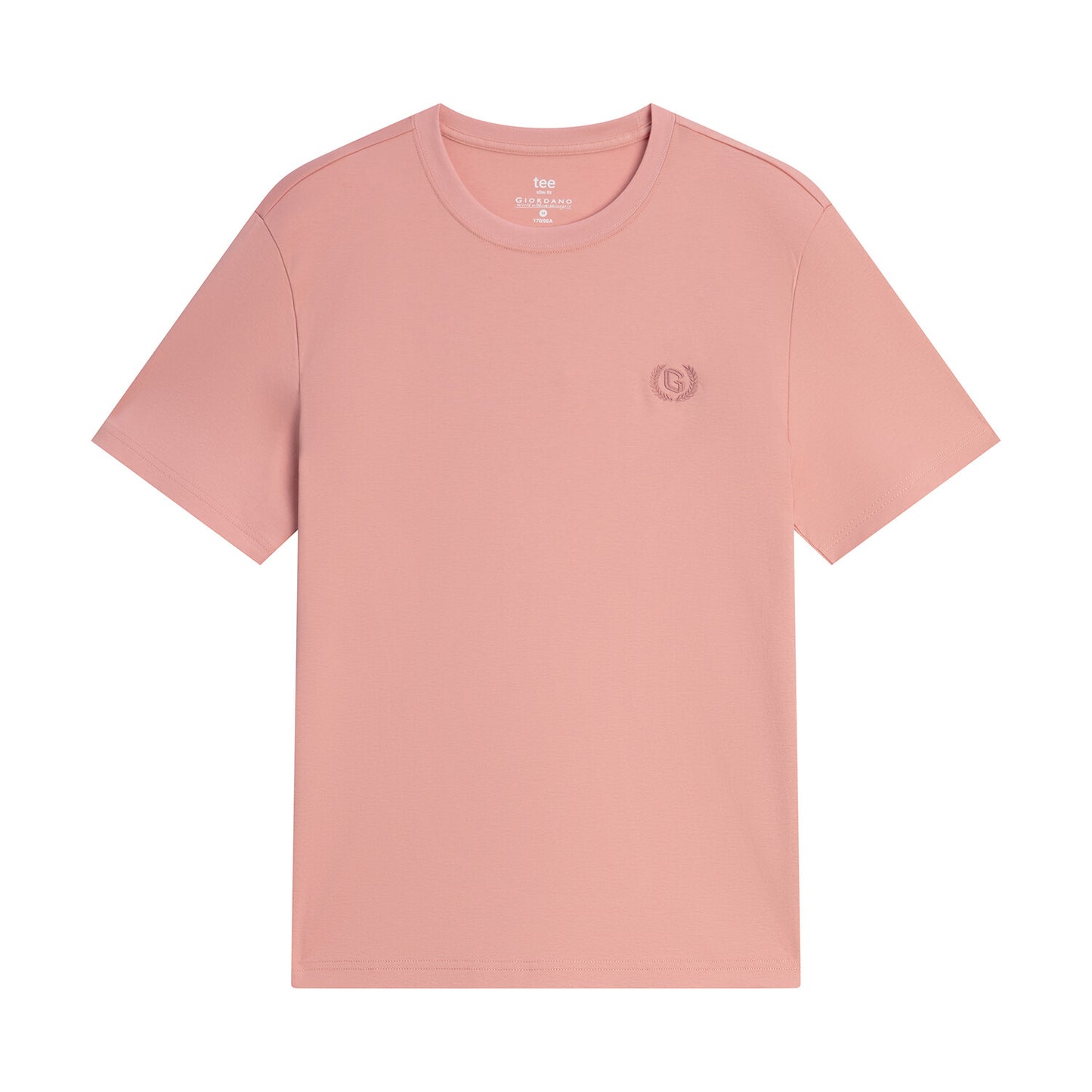 Giordano Men's Liquid Touch Tee-Pink