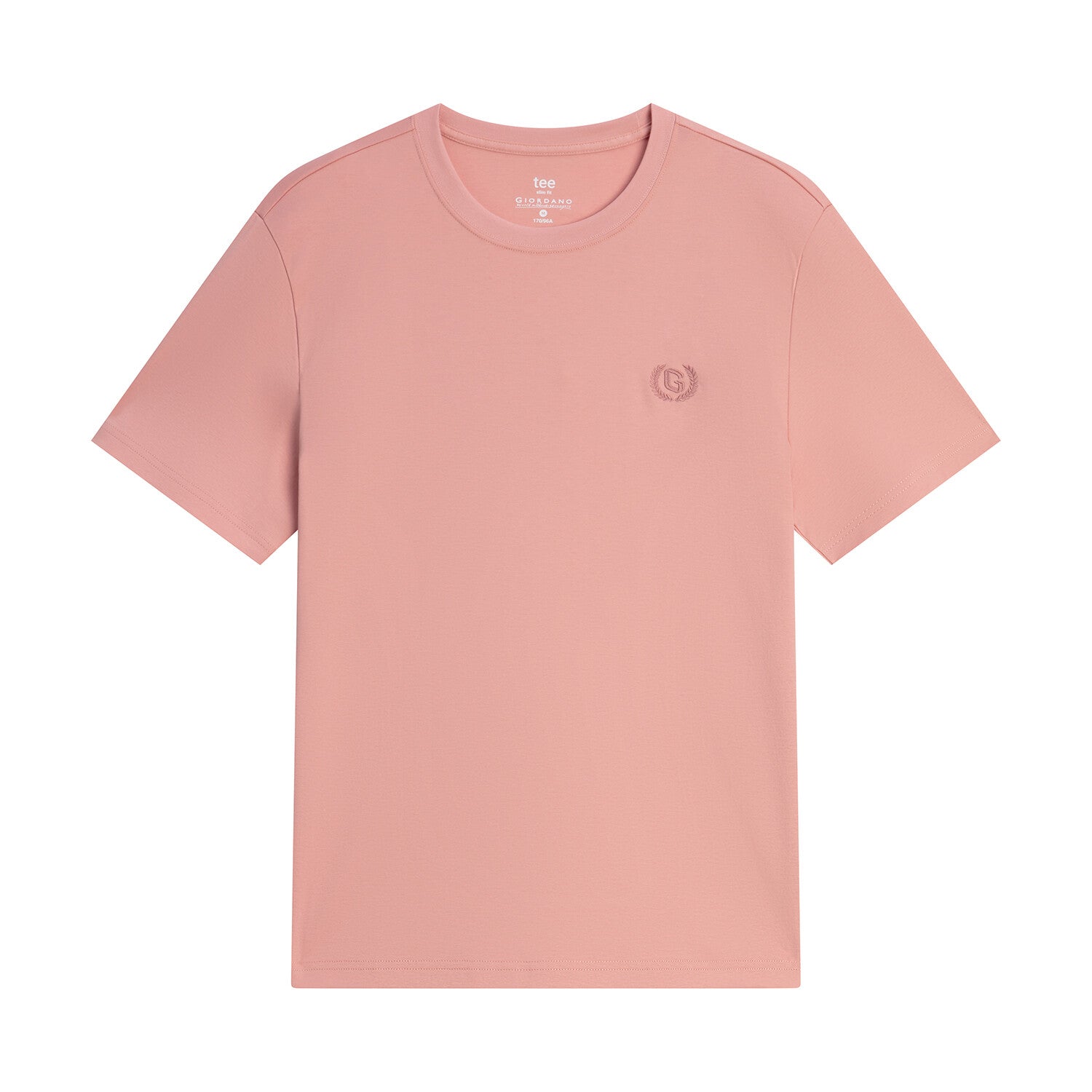 Giordano Men's Liquid Touch Tee-Pink