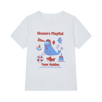 Kids Ocean's Playful Printed Cotton Tee