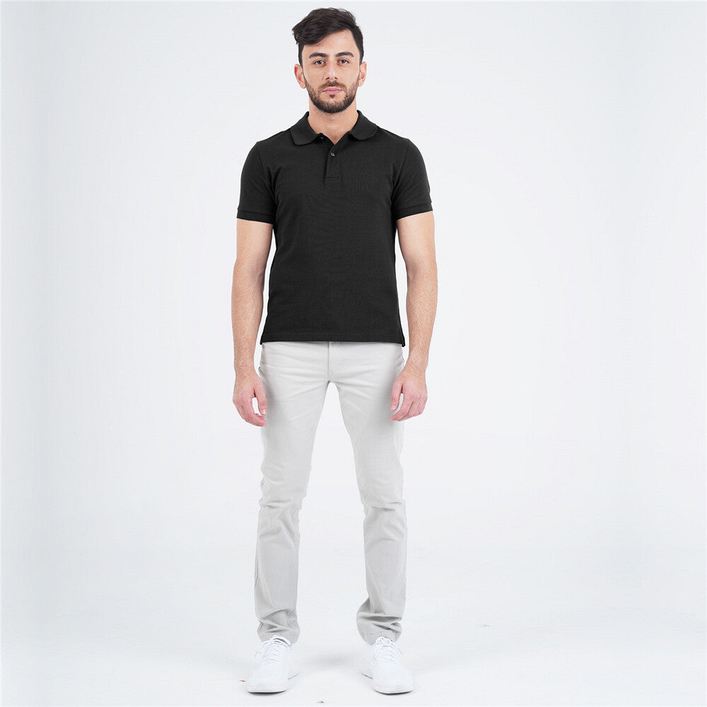 Men Solid Performance Polo