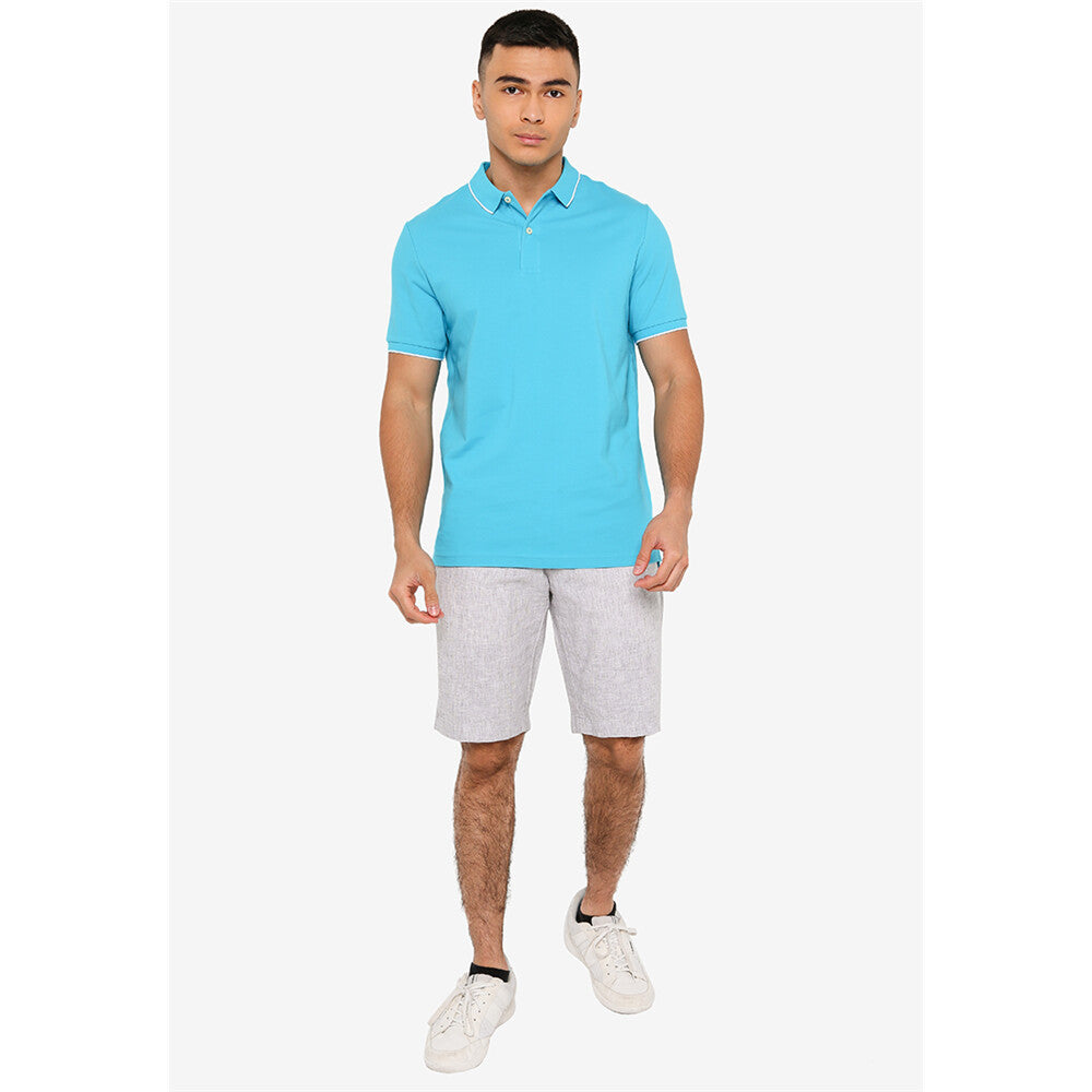 Men's Cotton Solid Polo