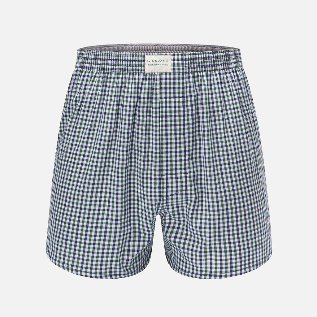 Men’s Regular Fit Cotton Poplin Boxers 3-Pack