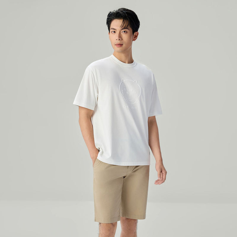 Men's Chiikawa Printed Cotton Blend Relaxed Tee
