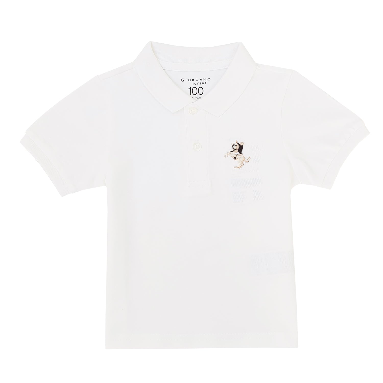 Junior Polo With Small Napoleon Logo