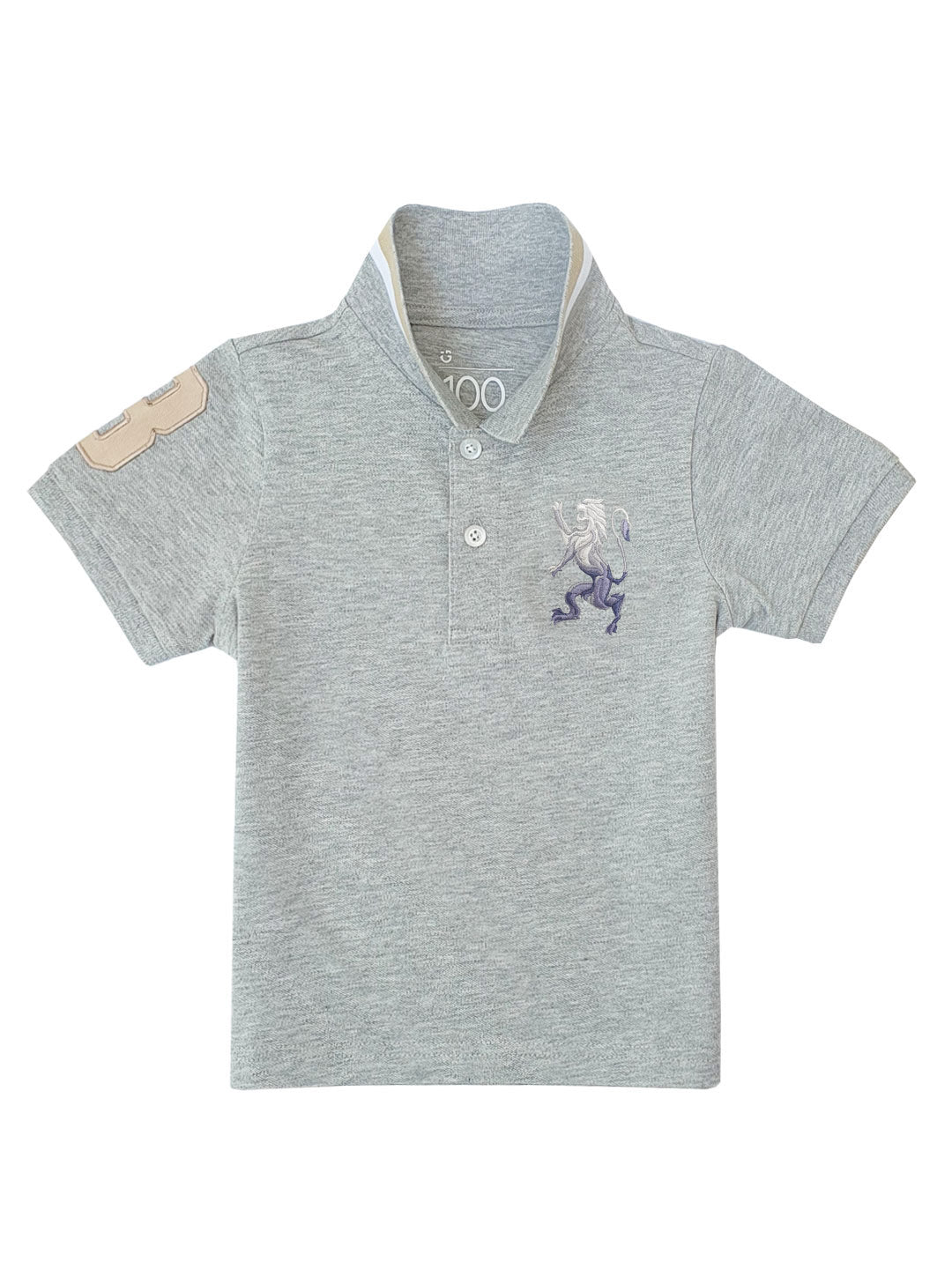 Junior 3D Lion Polo