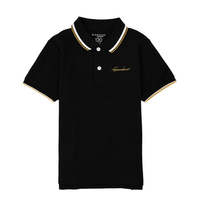 Giordano Junior Solid Color Polo-Black