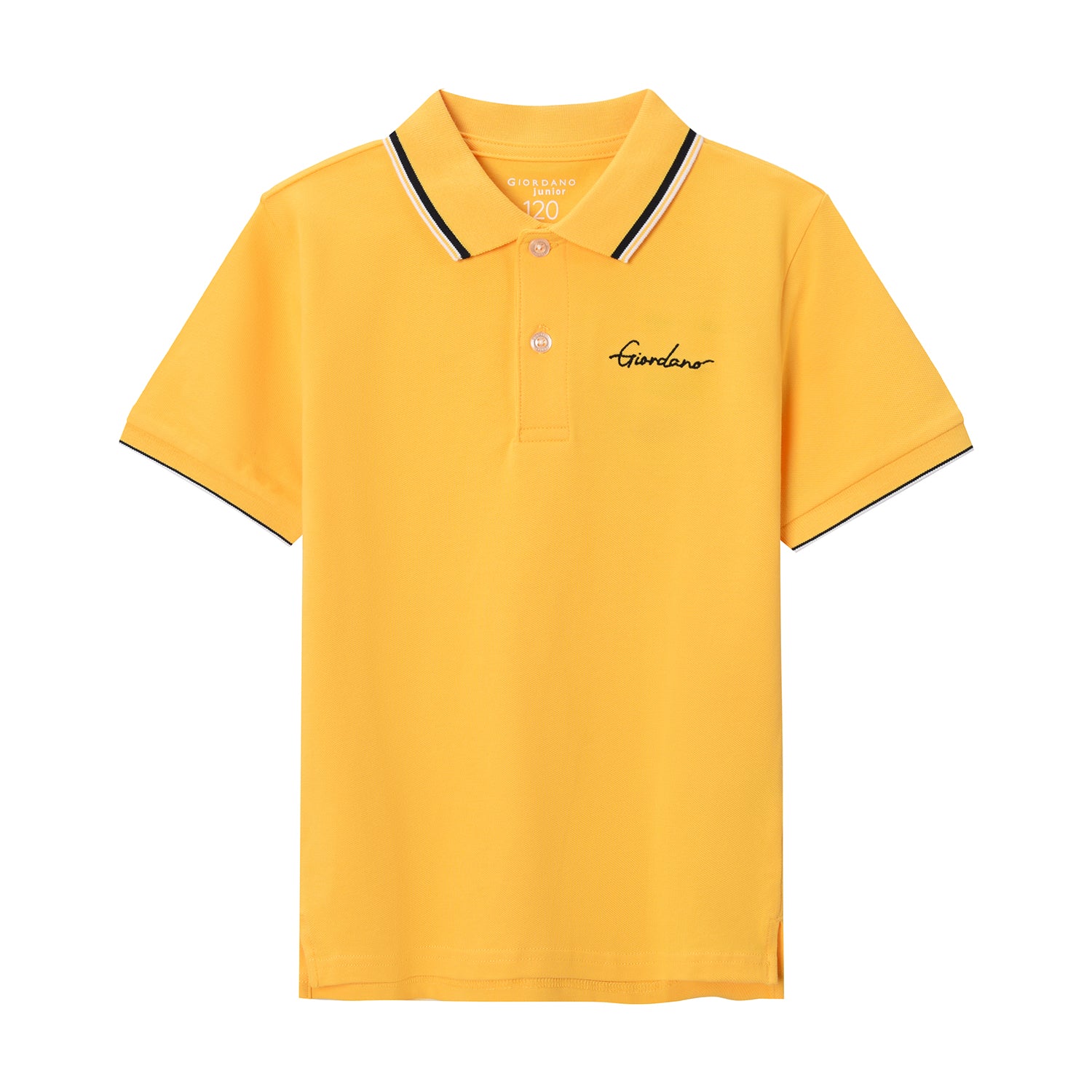Giordano Junior Solid Color Polo-Yellow