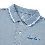قميص بولو بلون واحد للصغار