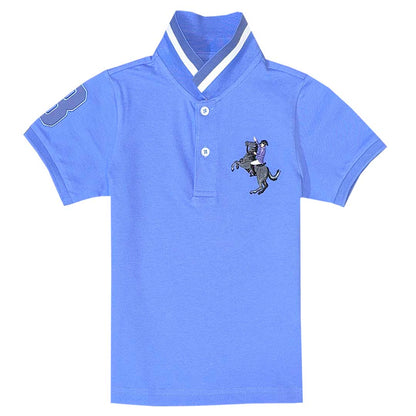Kids' Embroidered Napoleon Polo
