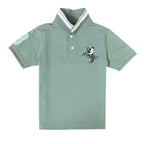 Kid's' Embroidered Napoleon Polo