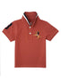 Kid's' Embroidered Napoleon Polo