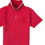 Kid's' Embroidered Napoleon Polo