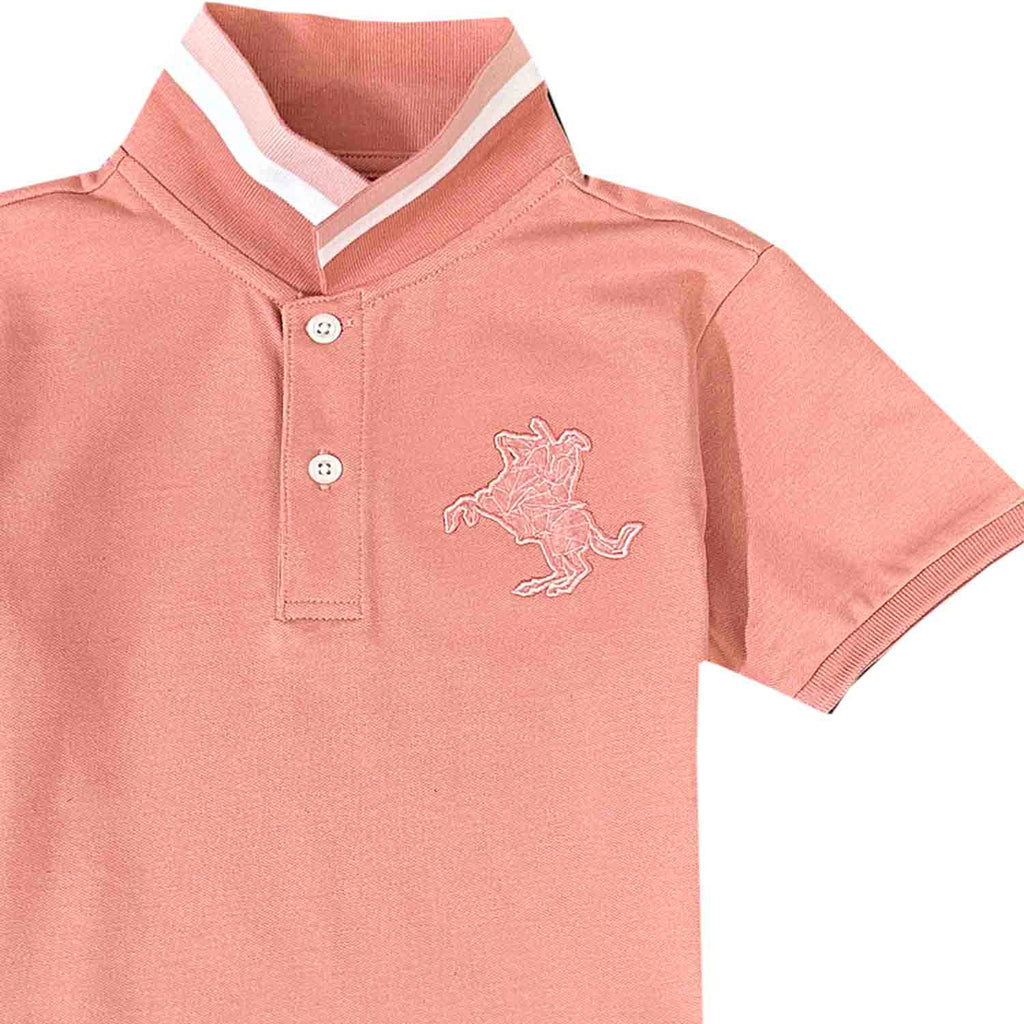 Kid's' Embroidered Napoleon Polo