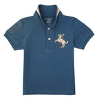 Kid's' Embroidered Napoleon Polo