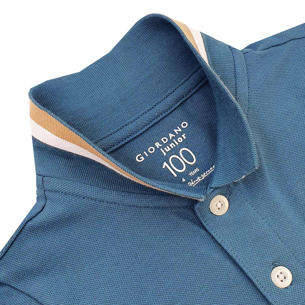 Kid's' Embroidered Napoleon Polo