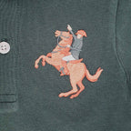 Kid's' Embroidered Napoleon Polo