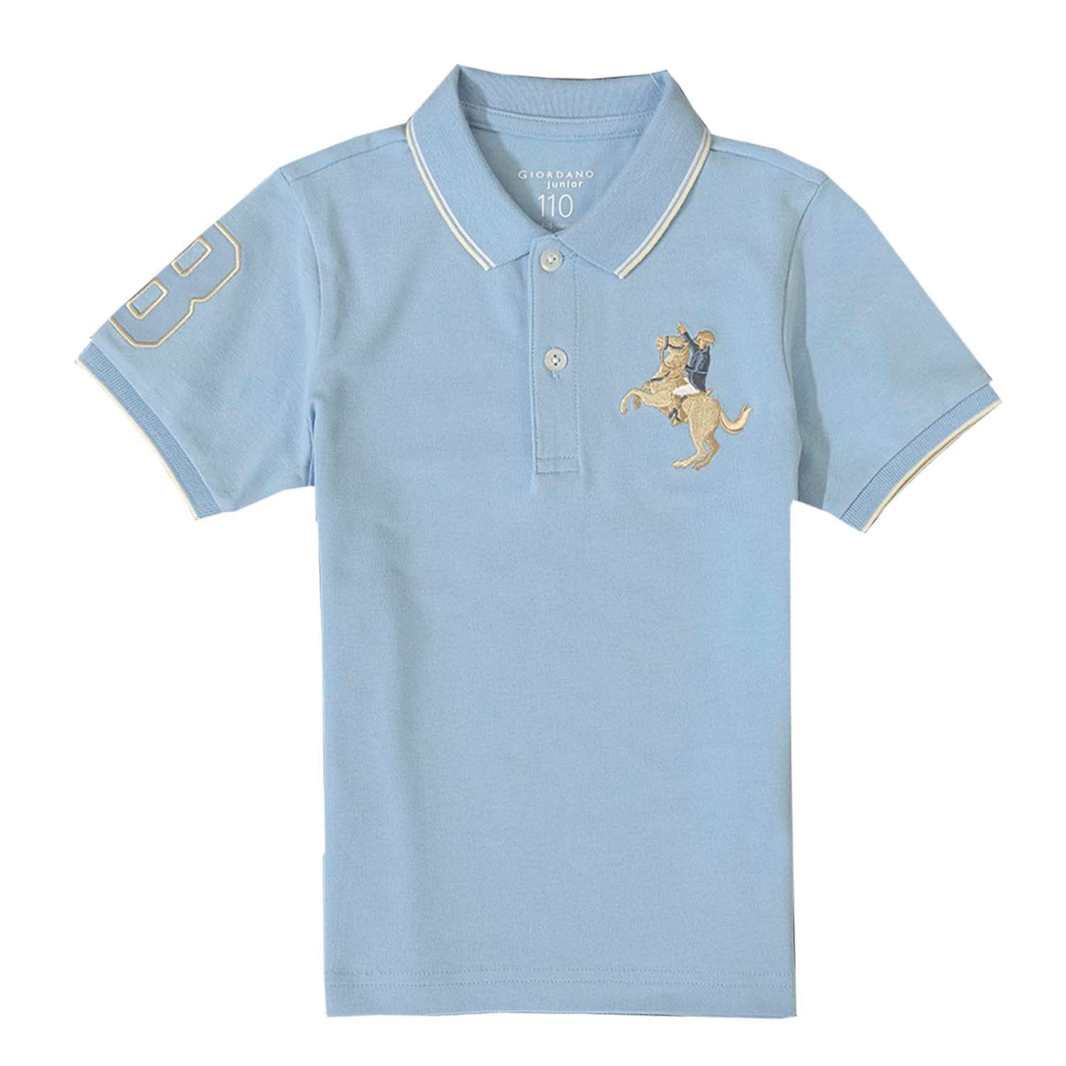 Kid's' Embroidered Napoleon Polo