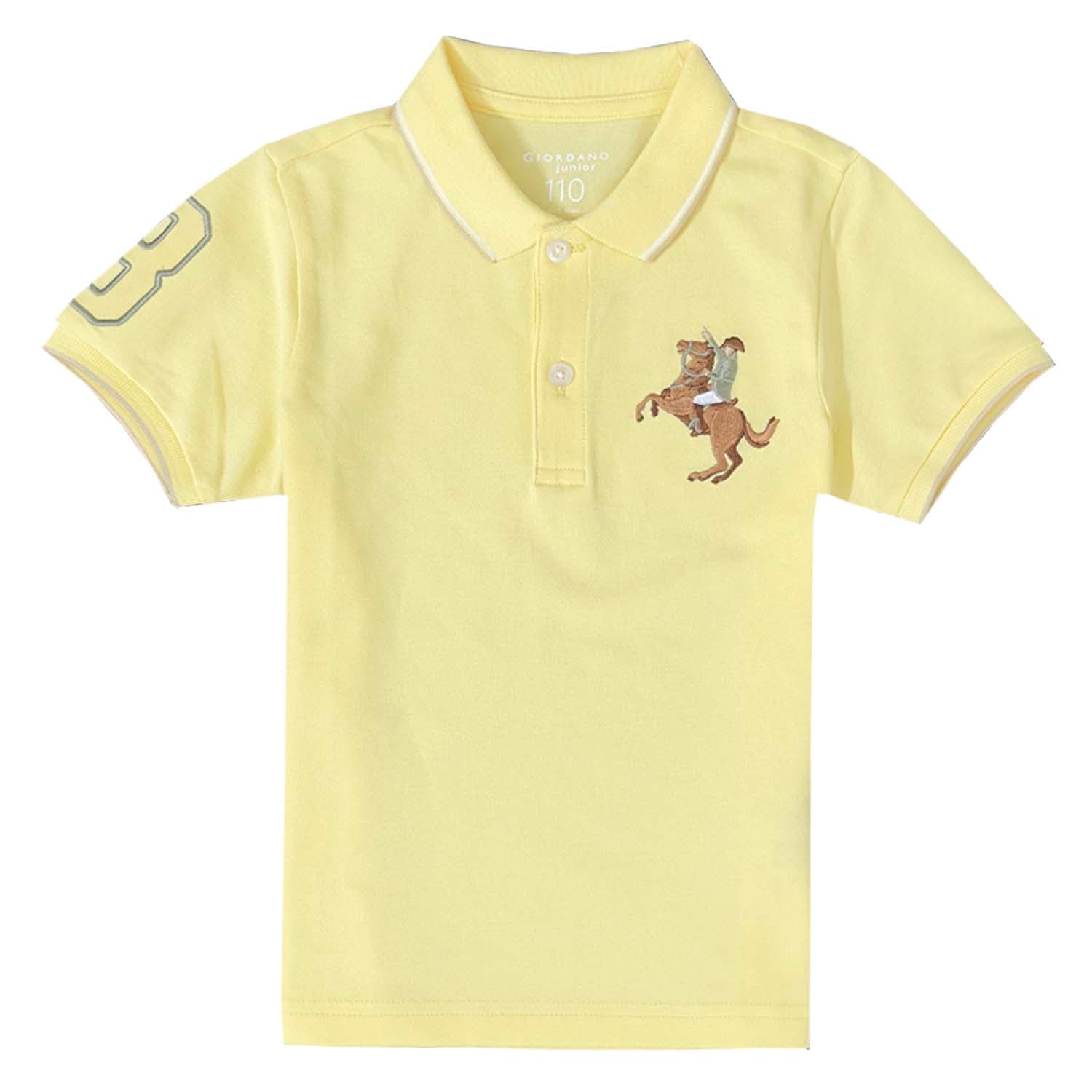 Kid's' Embroidered Napoleon Polo