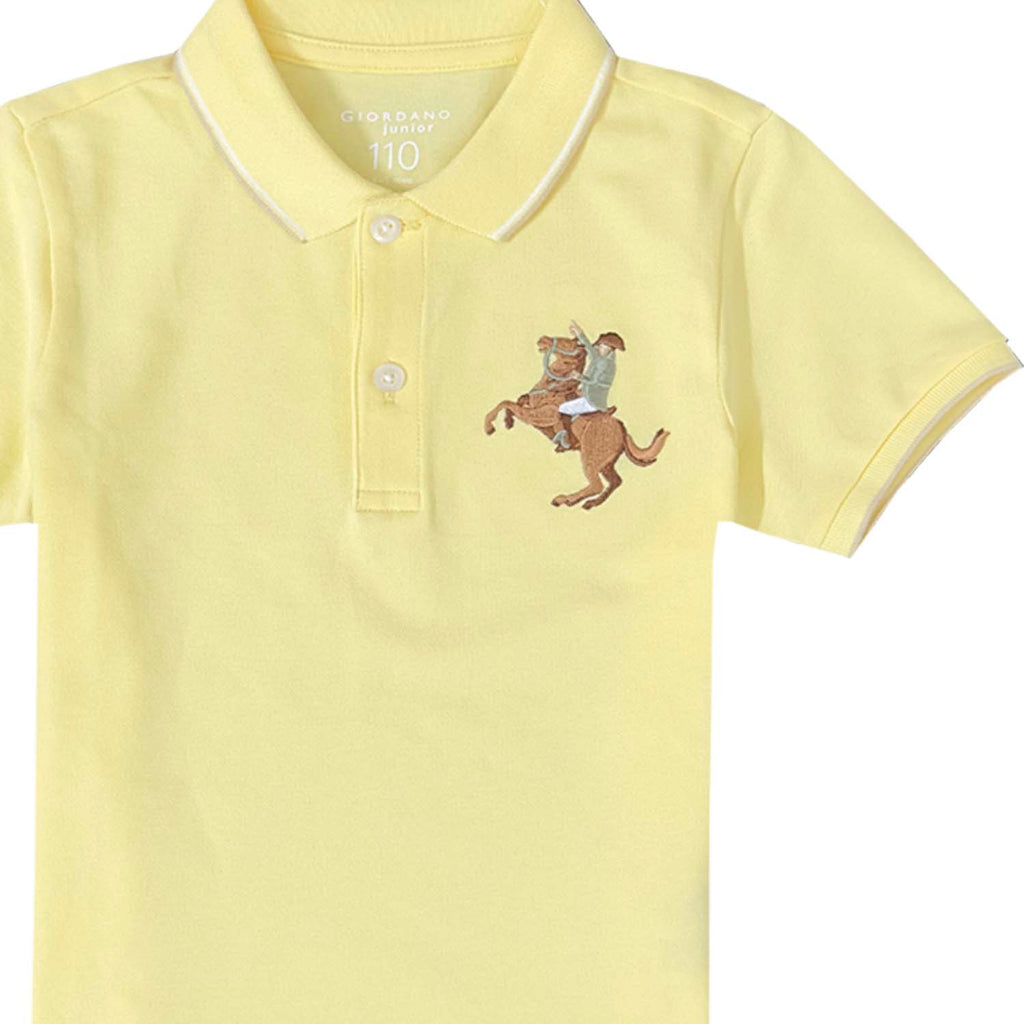 Kid's' Embroidered Napoleon Polo