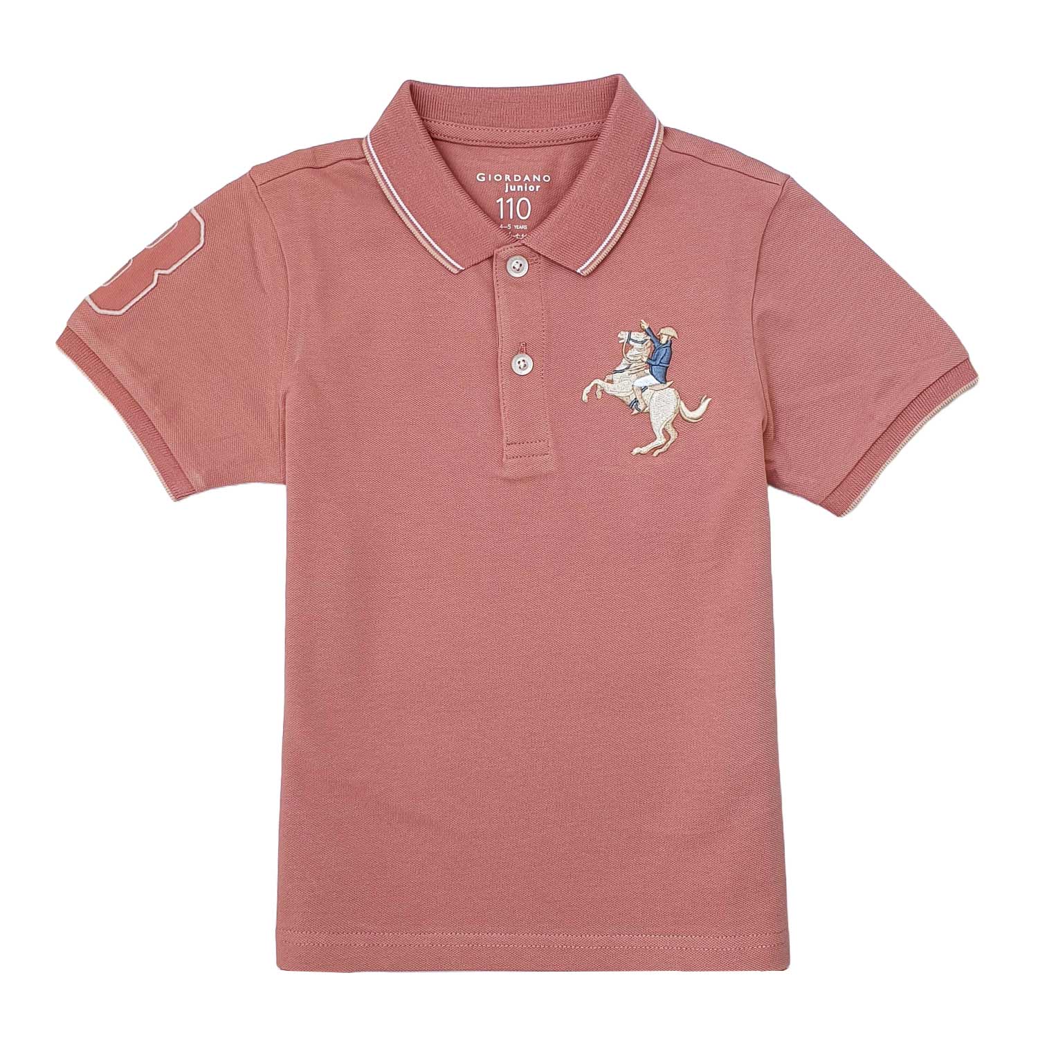 Kid's' Embroidered Napoleon Polo