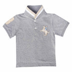 Kid's' Embroidered Napoleon Polo
