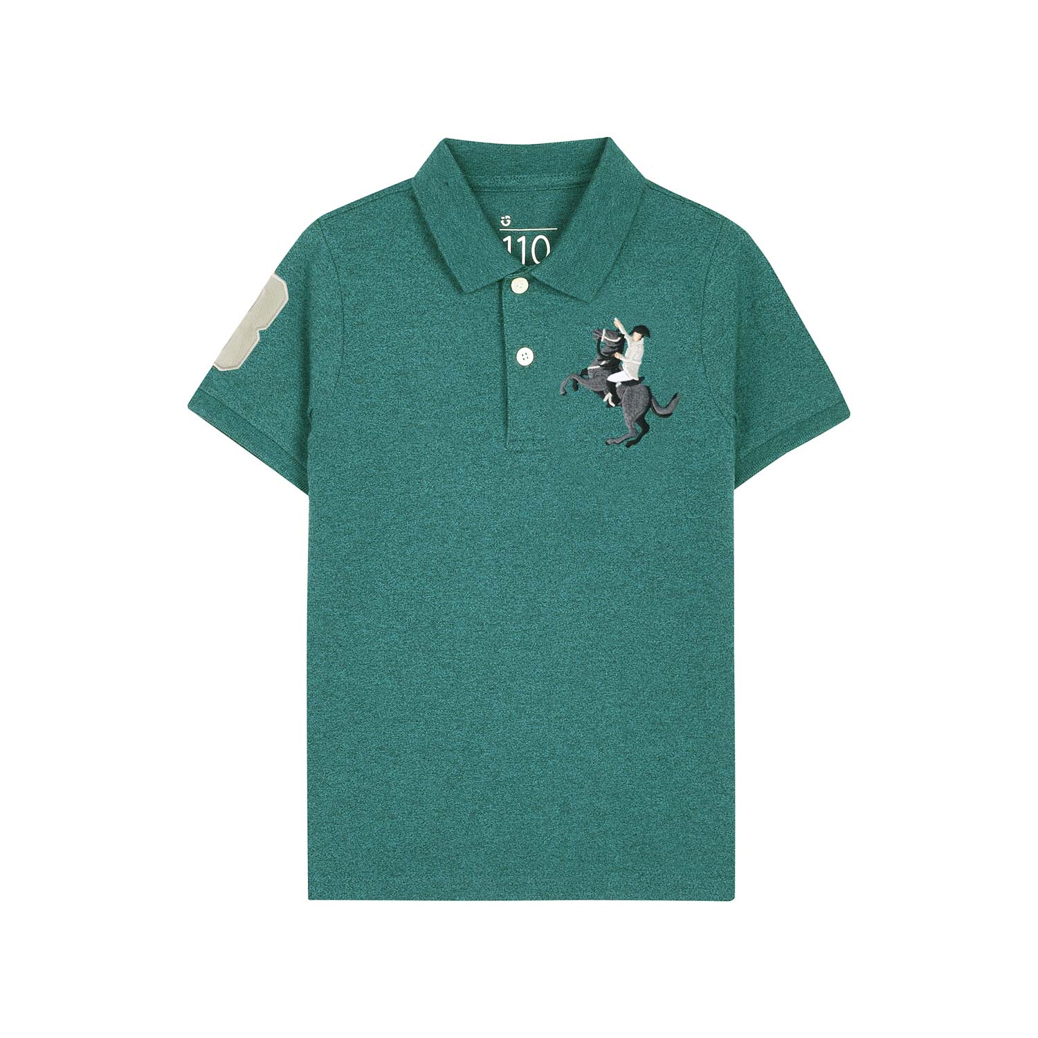 Kid's' Embroidered Napoleon Polo