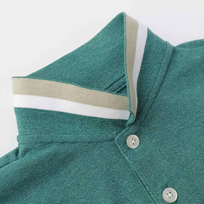 Kids' Embroidered Napoleon Polo