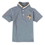 Kid's' Embroidered Napoleon Polo