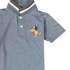 Kid's' Embroidered Napoleon Polo