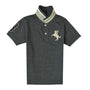 Giordano Kids' Embroidered Napoleon Polo-Grey