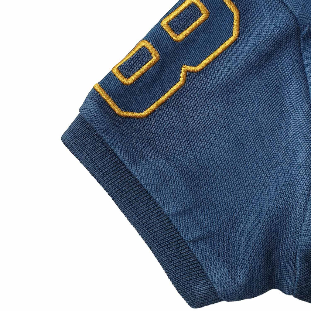Kid's' Embroidered Napoleon Polo