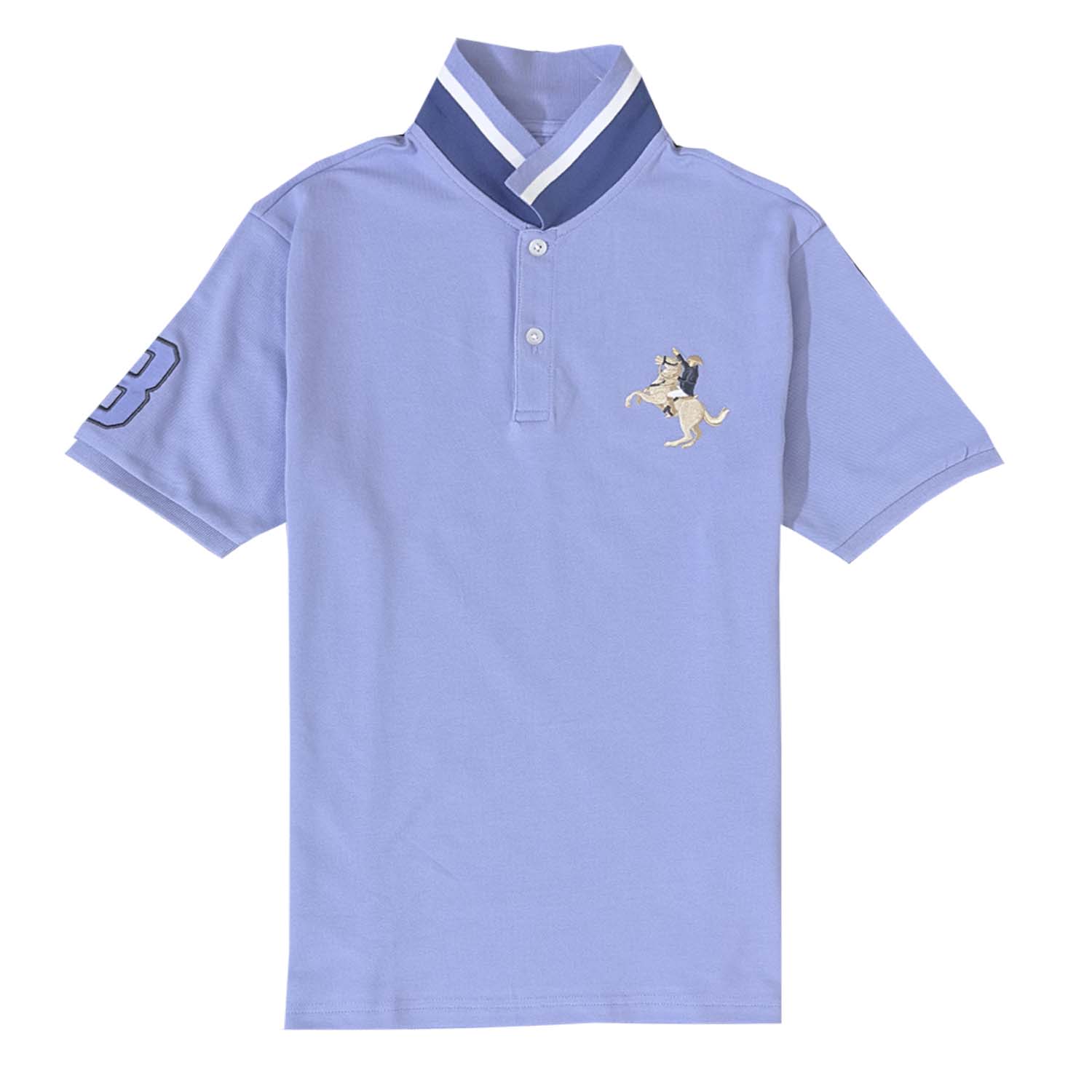 Kid's' Embroidered Napoleon Polo
