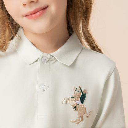 Kids' Embroidered Napoleon Polo