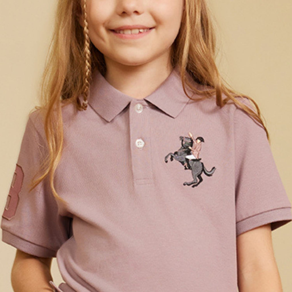 Kid's' Embroidered Napoleon Polo