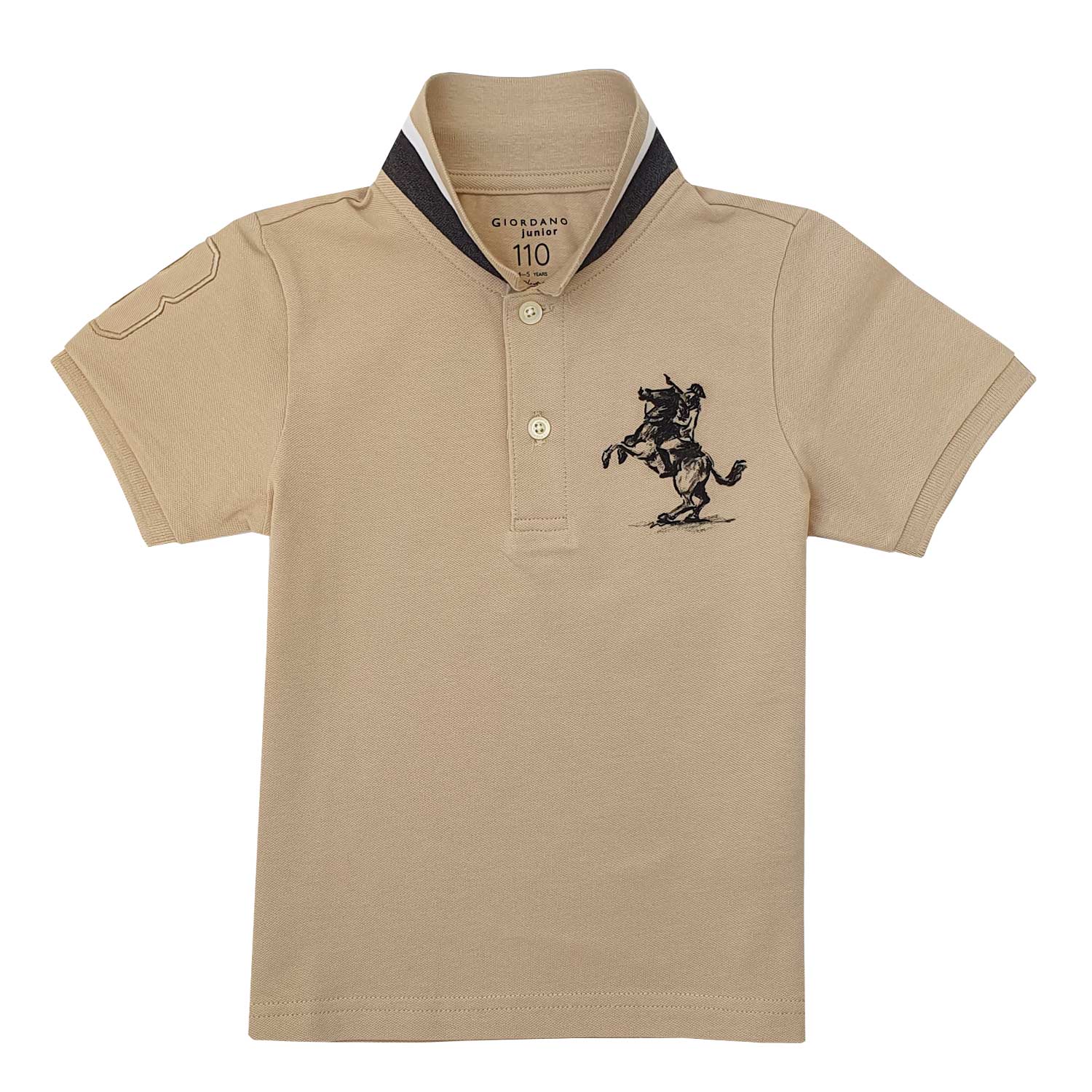 Kid's' Embroidered Napoleon Polo