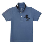 Kid's' Embroidered Napoleon Polo