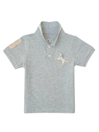 Kid's' Embroidered Napoleon Polo