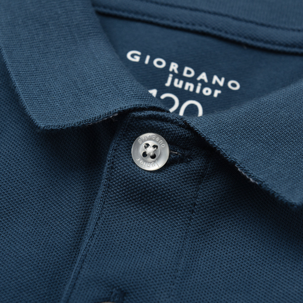 Kid's' Embroidered Napoleon Polo