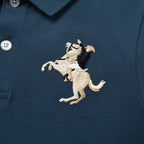 Kid's' Embroidered Napoleon Polo