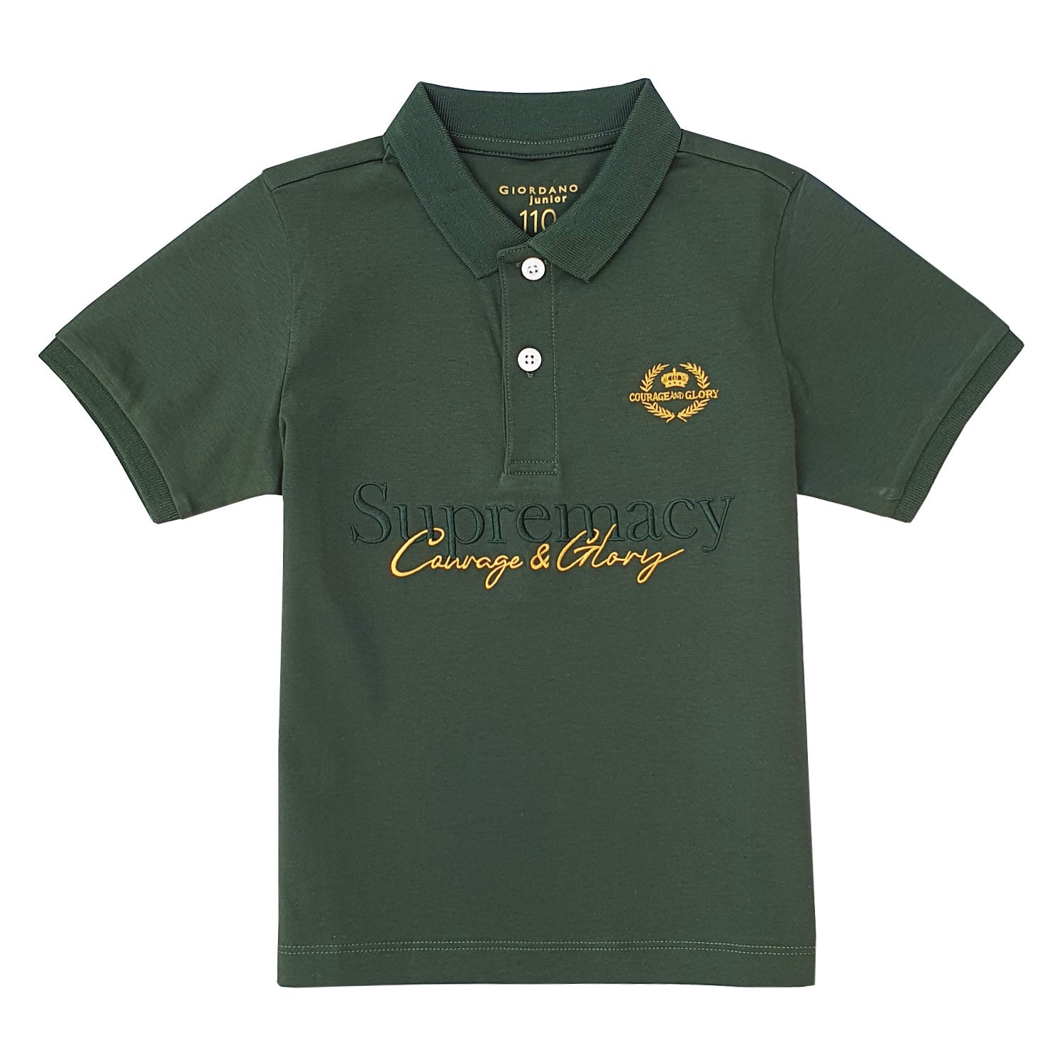 Junior Liquid Touch Short Sleeve Embroidery Polo