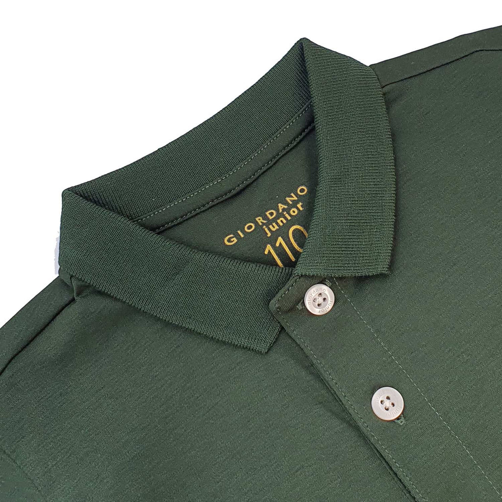 Junior Liquid Touch Short Sleeve Embroidery Polo